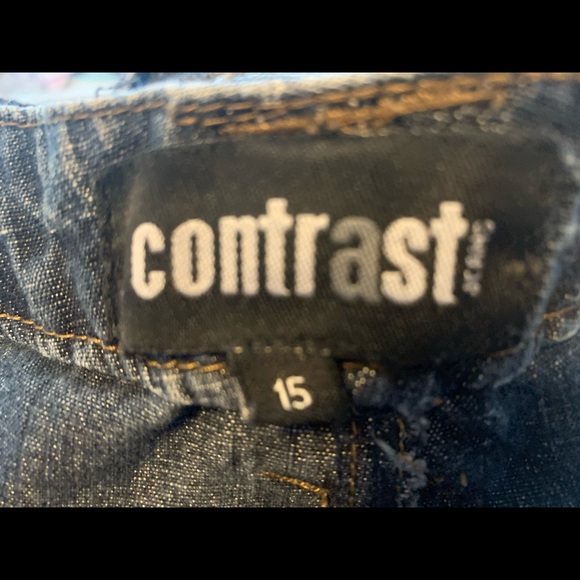 Blue Cargo jeans size 15 - Picture 3 of 3